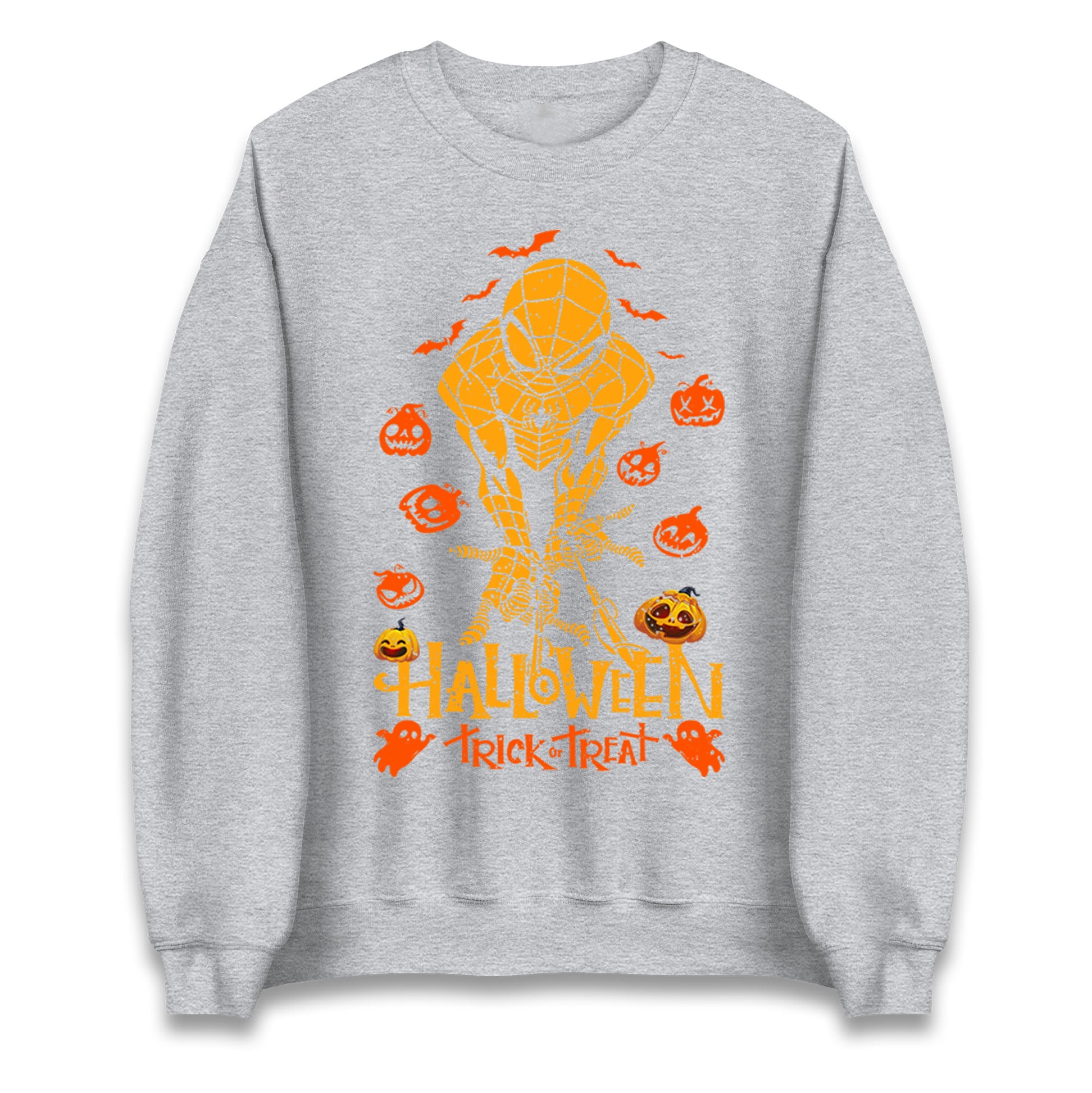 Spiderman Trick Or Treat Halloween Sweatshirt
