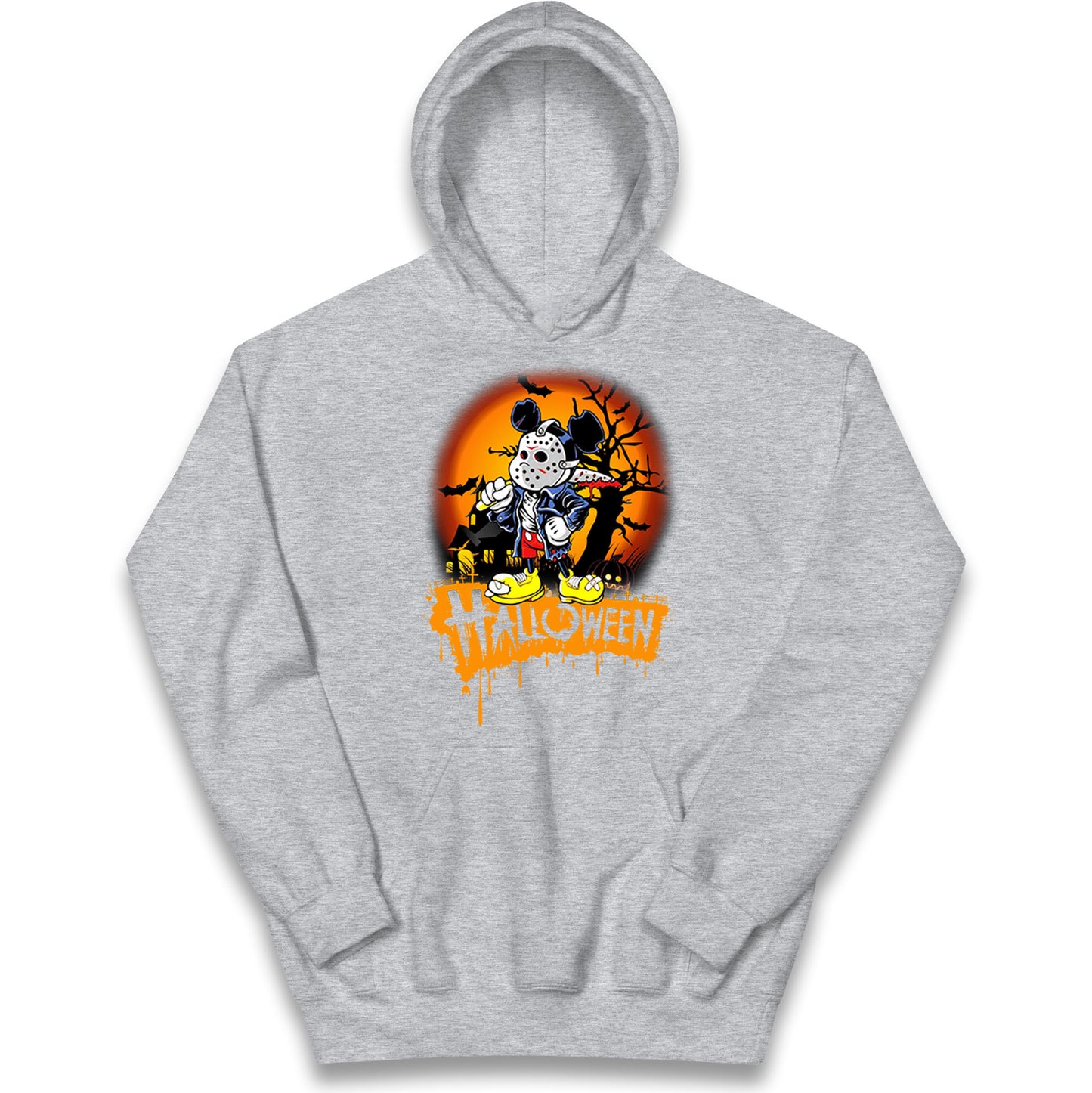 Mickey Mouse Haunted Halloween Hoodie
