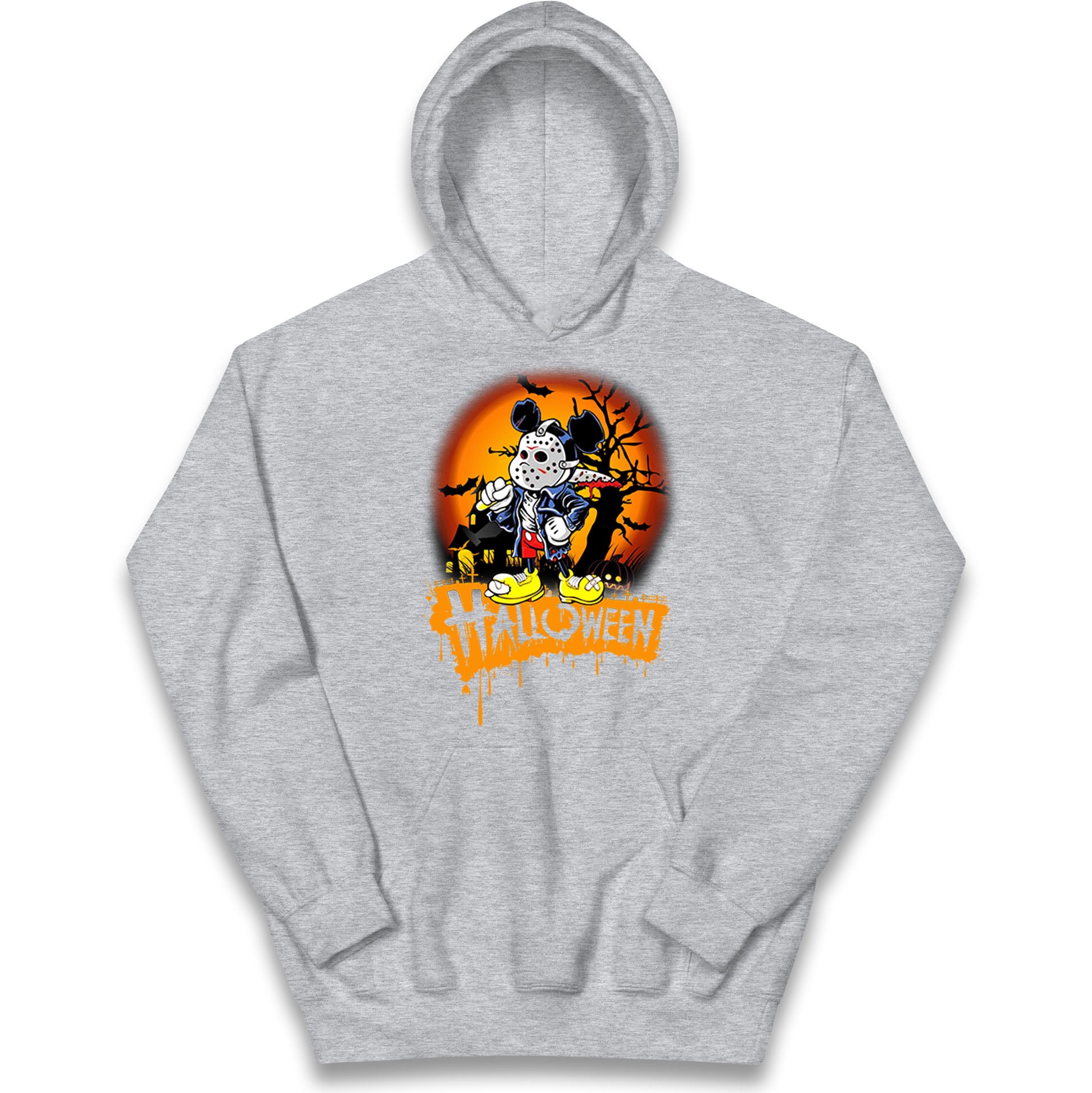 Mickey Mouse Haunted Halloween Hoodie
