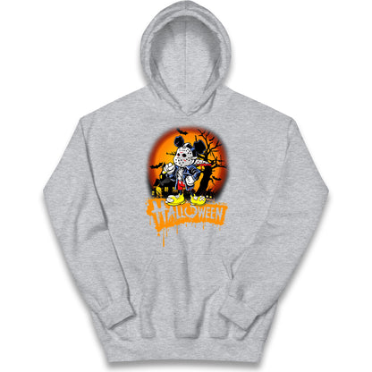 Mickey Mouse Haunted Halloween Hoodie
