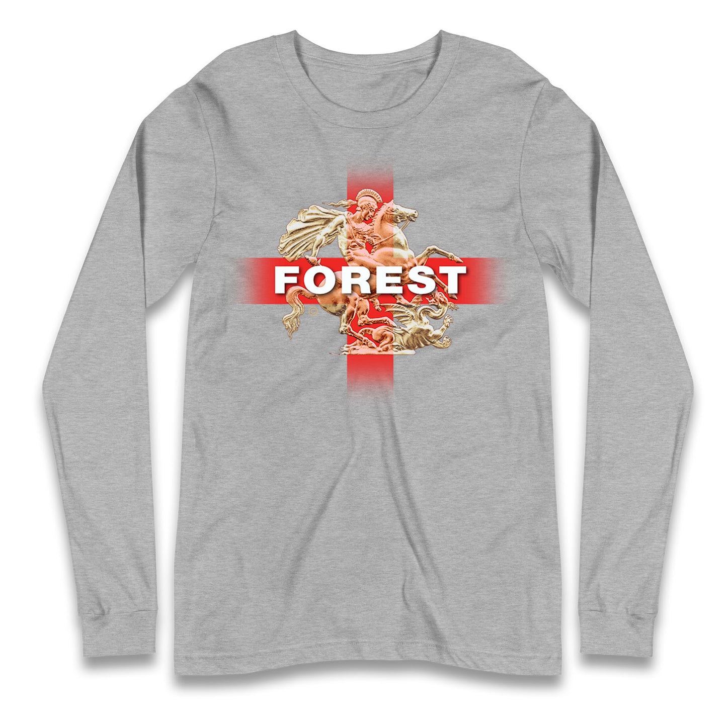 Forest St George & The Dragon Long Sleeve T Shirt