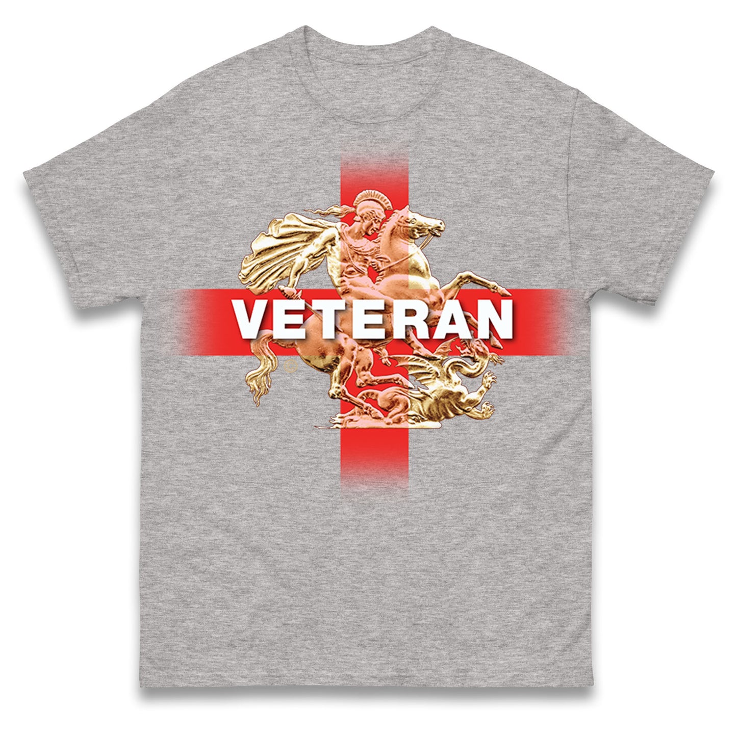 Veteran St George & The Dragon Mens Tee Top