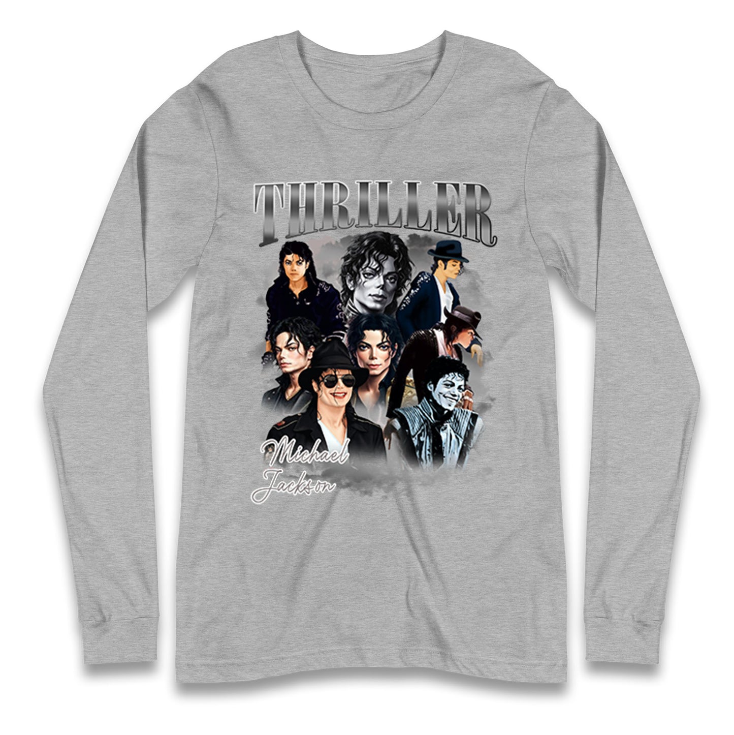 Michael Jackson Thriller Bootleg Long Sleeve T Shirt