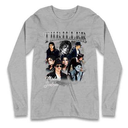 Michael Jackson Thriller Bootleg Long Sleeve T Shirt