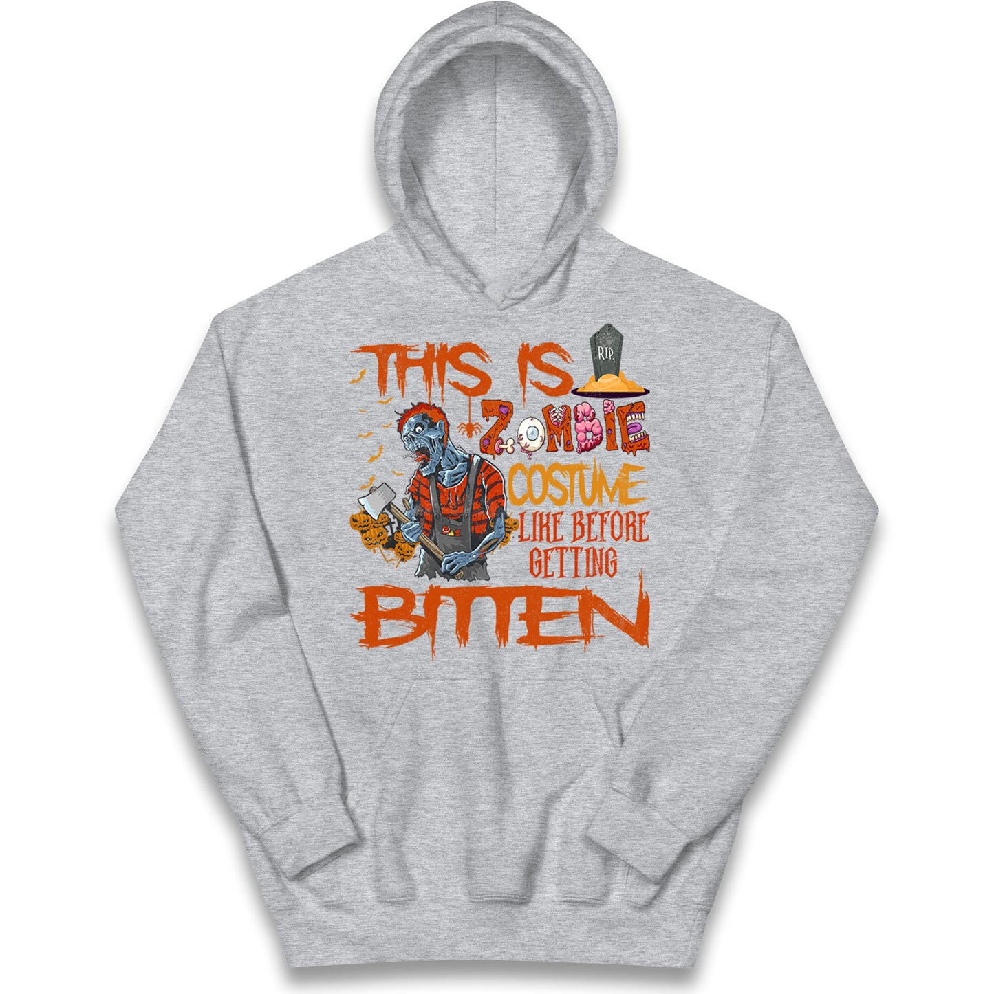 Zombie Costume Halloween Hoodie
