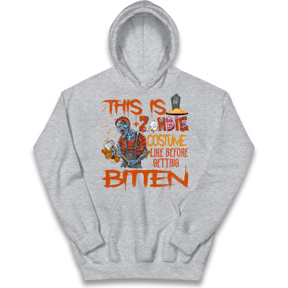 Zombie Costume Halloween Hoodie
