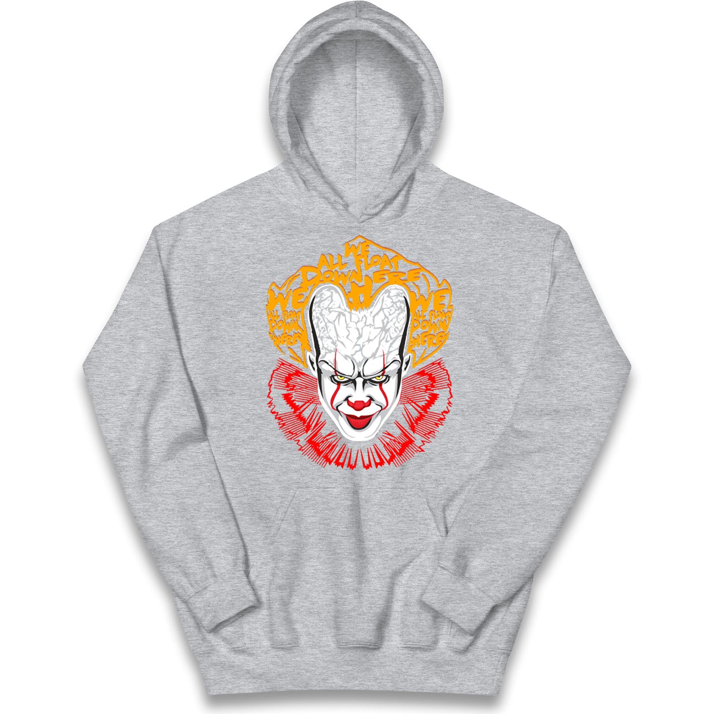 Pennywise Scary Clown Halloween Hoodie
