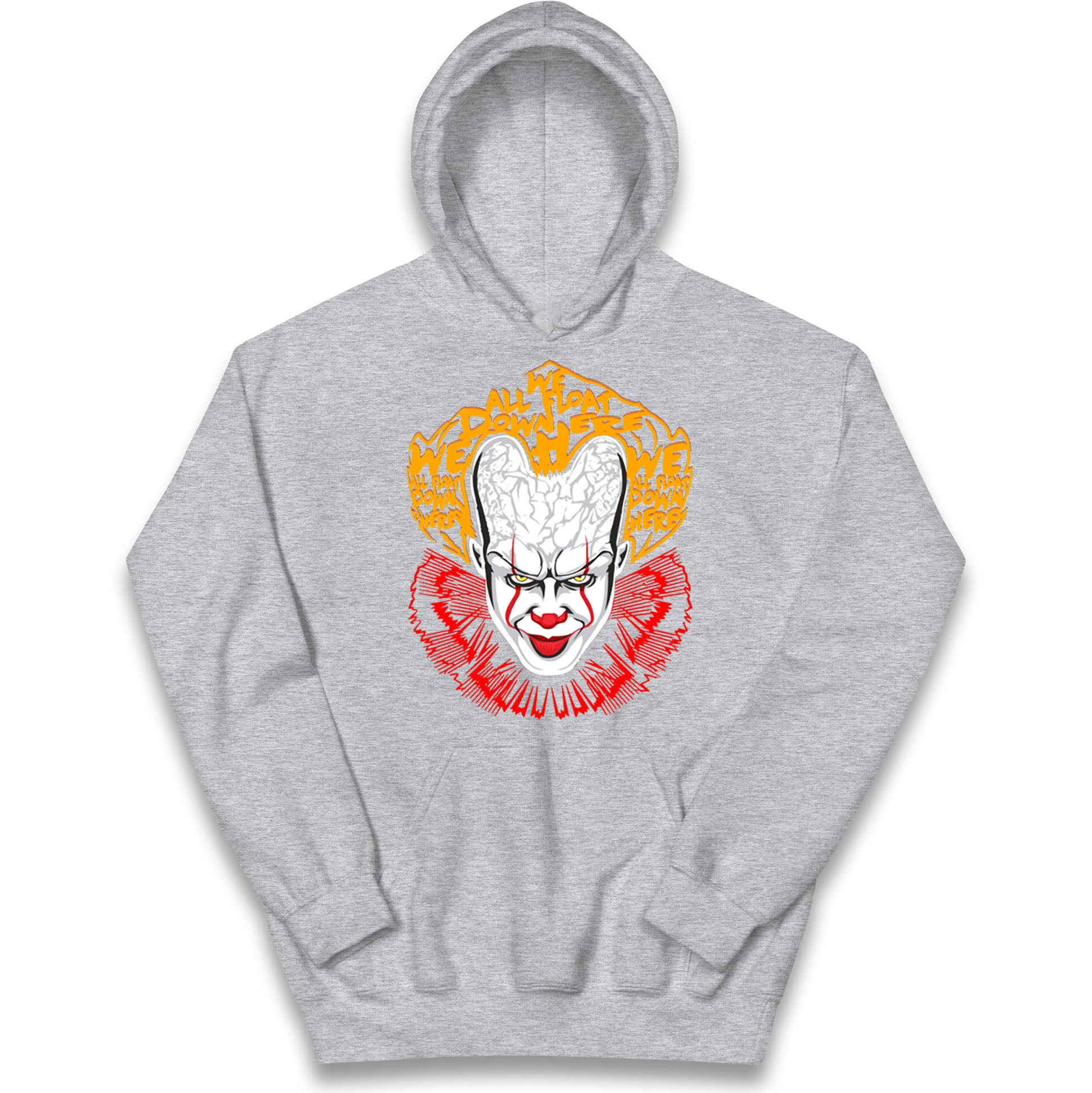 Pennywise Scary Clown Halloween Hoodie
