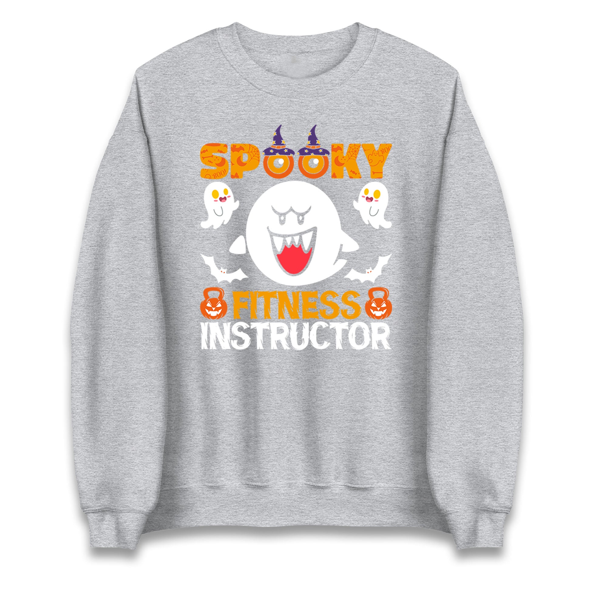 Spooky Fitness Instructor Halloween Sweatshirt
