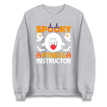Spooky Fitness Instructor Halloween Sweatshirt

