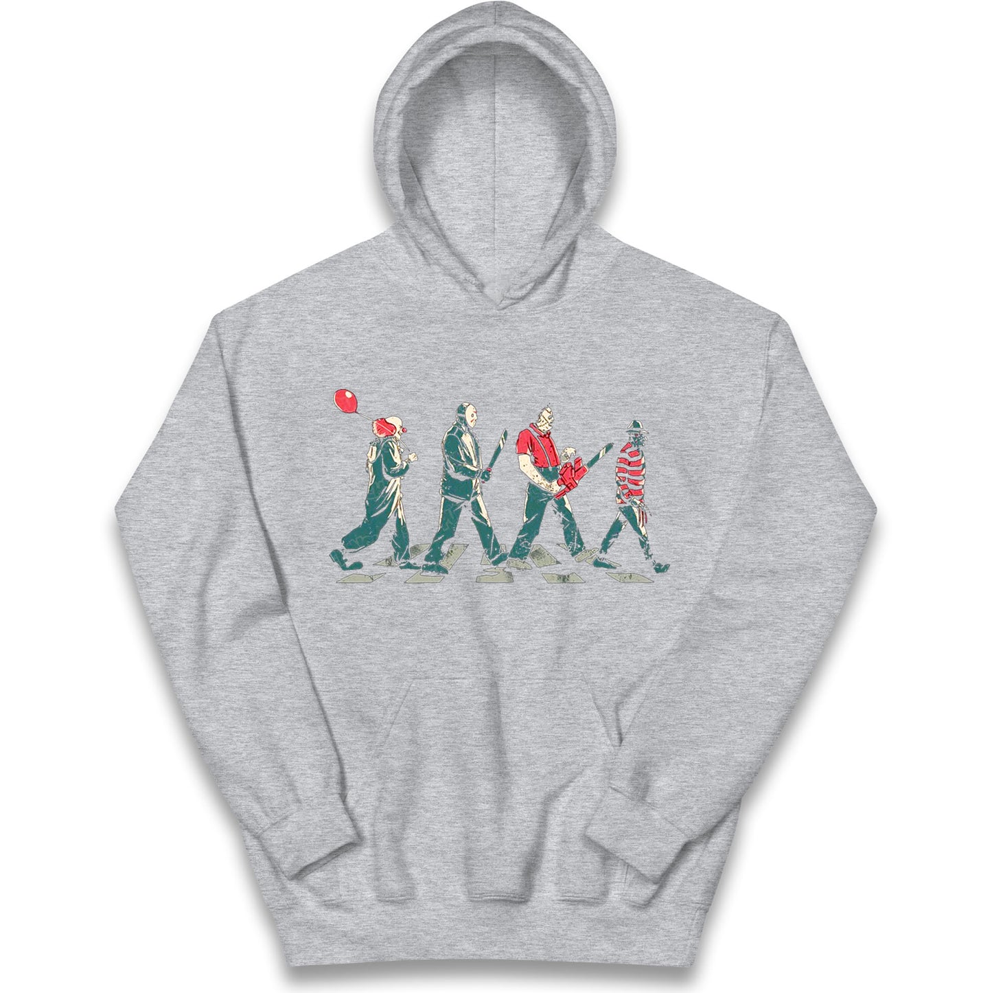 Horror Characters Friends Spoof Halloween Kids Hoodie