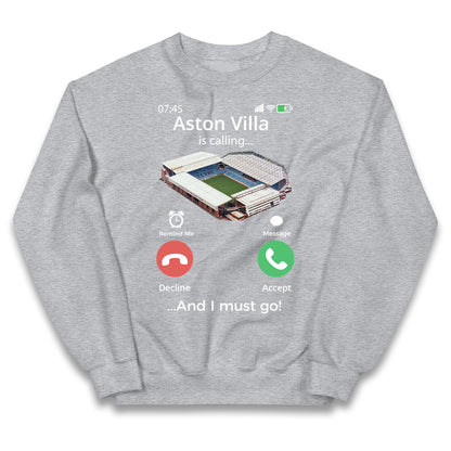 aston villa jumper kids
