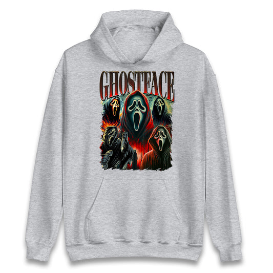 Ghost Face Halloween Bootleg Unisex Hoodie