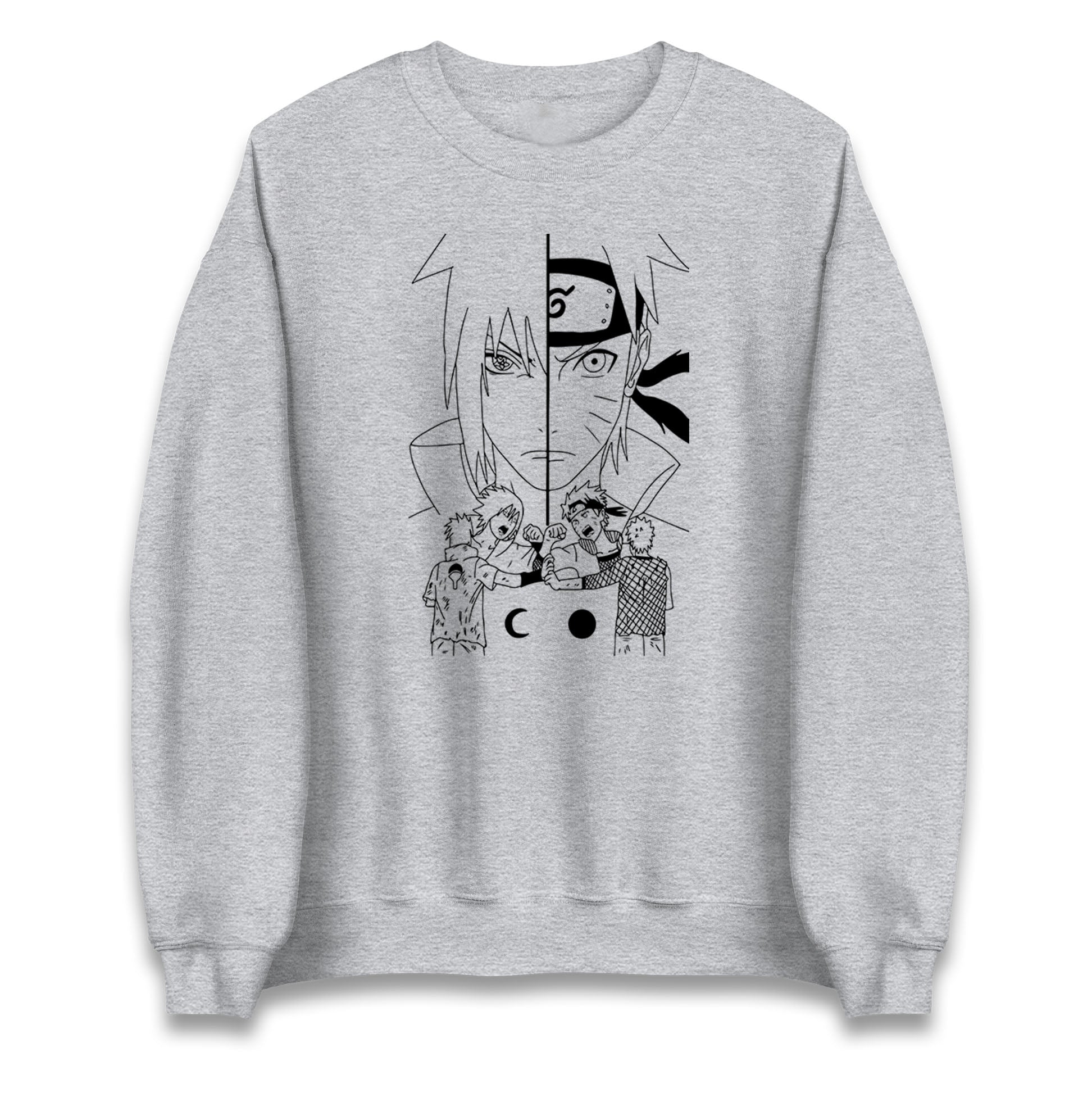 Naruto And Sasuke Fight Sweatshirt
