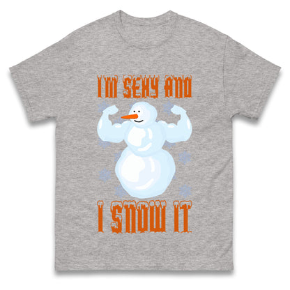 Im Sexy And I Snow It Christmas T Shirts