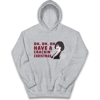 Oh My Crackin Christmas Nessa Gavin And Stacey Kids Hoodie