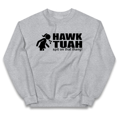 Hawk Tuah Spit on That Thang Girl Kids Jumper