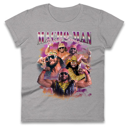 Macho Man Bootleg Womens t shirt