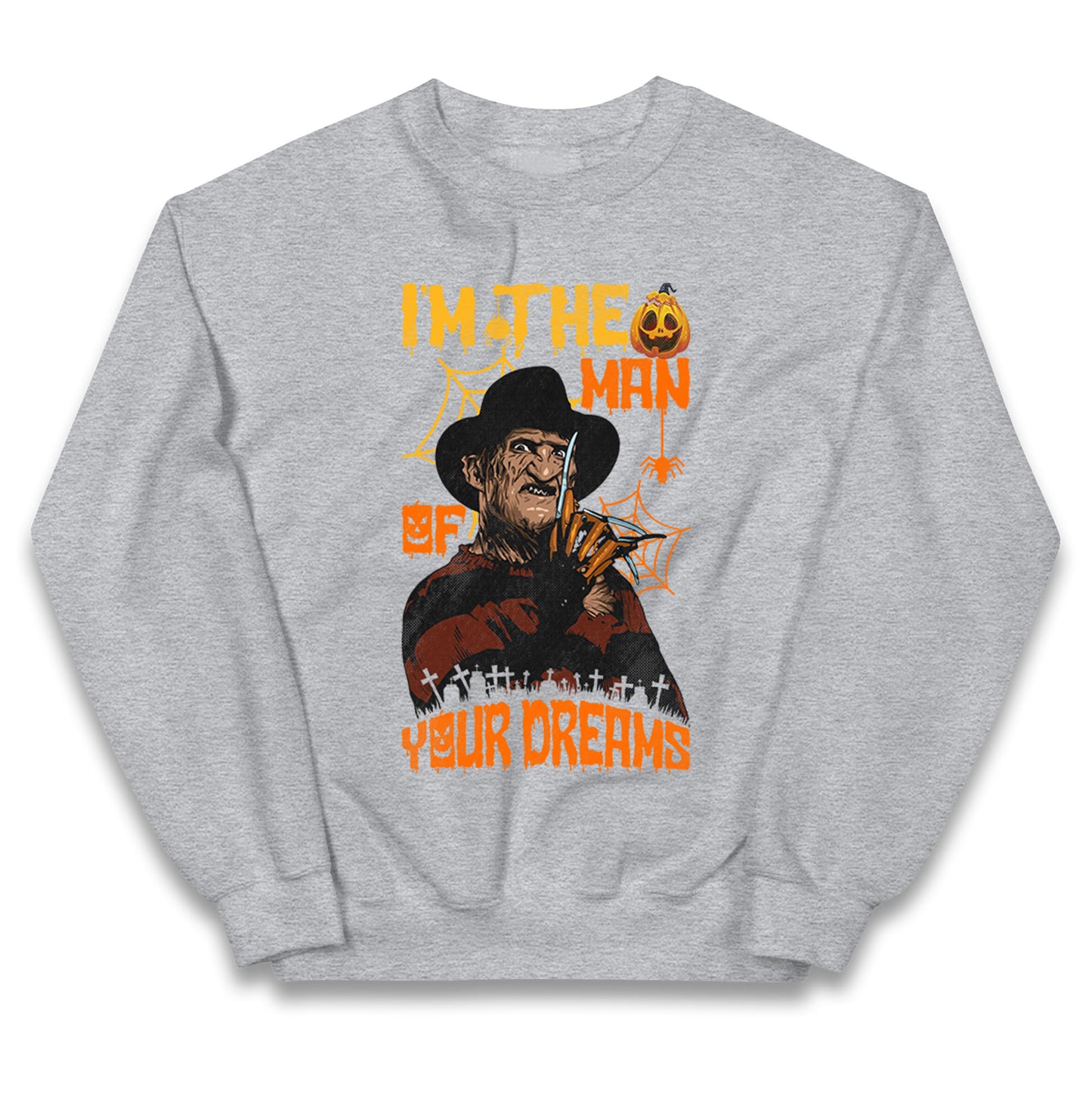 Freddy Krueger I Am The Man Of Your Dreams Halloween Kids Jumper
