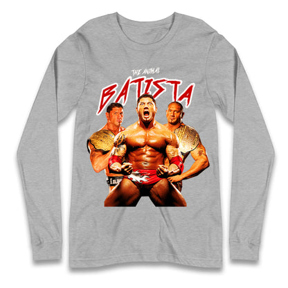 Batista Bootleg Long Sleeve T Shirt