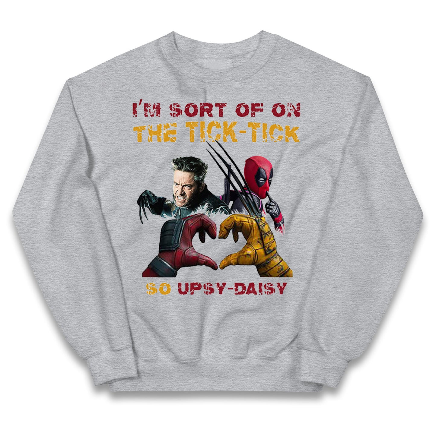 I'm Sort of on The Tick Tick so Upsy Daisy Kids Jumper
