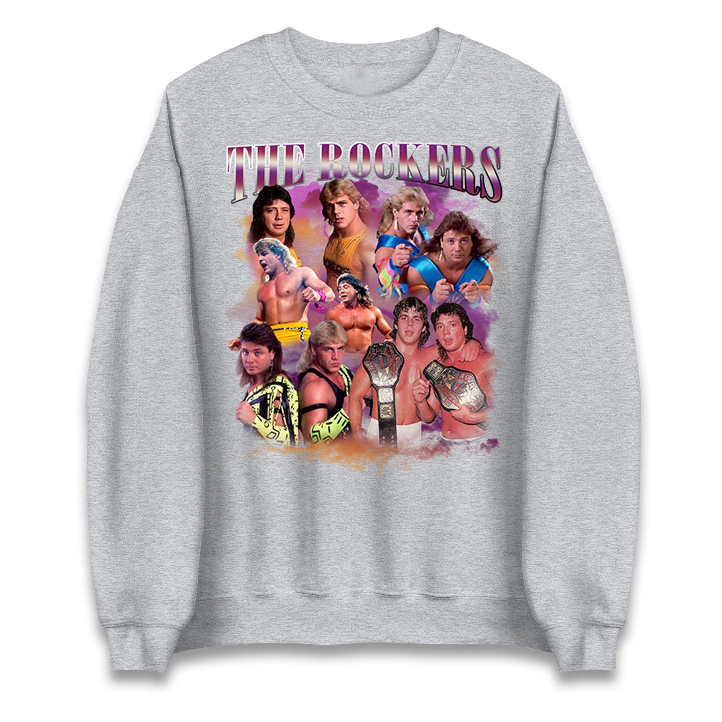 Retro The Rockers Bootleg Wrestling Unisex Sweatshirt