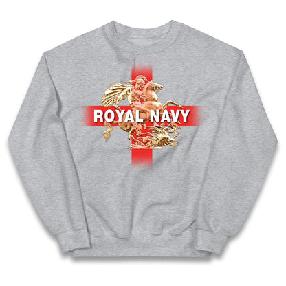 Royal Navy St George and The Dragon Kids Jumper