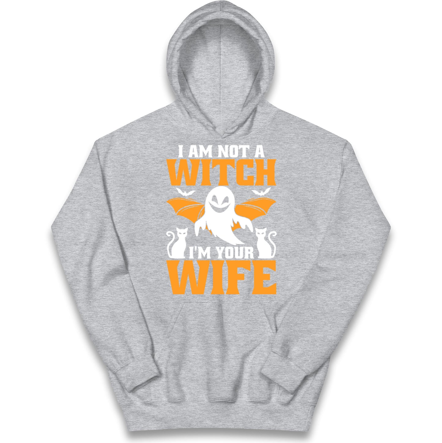 Im Not A Witch Im Your Wife Halloween Hoodie
