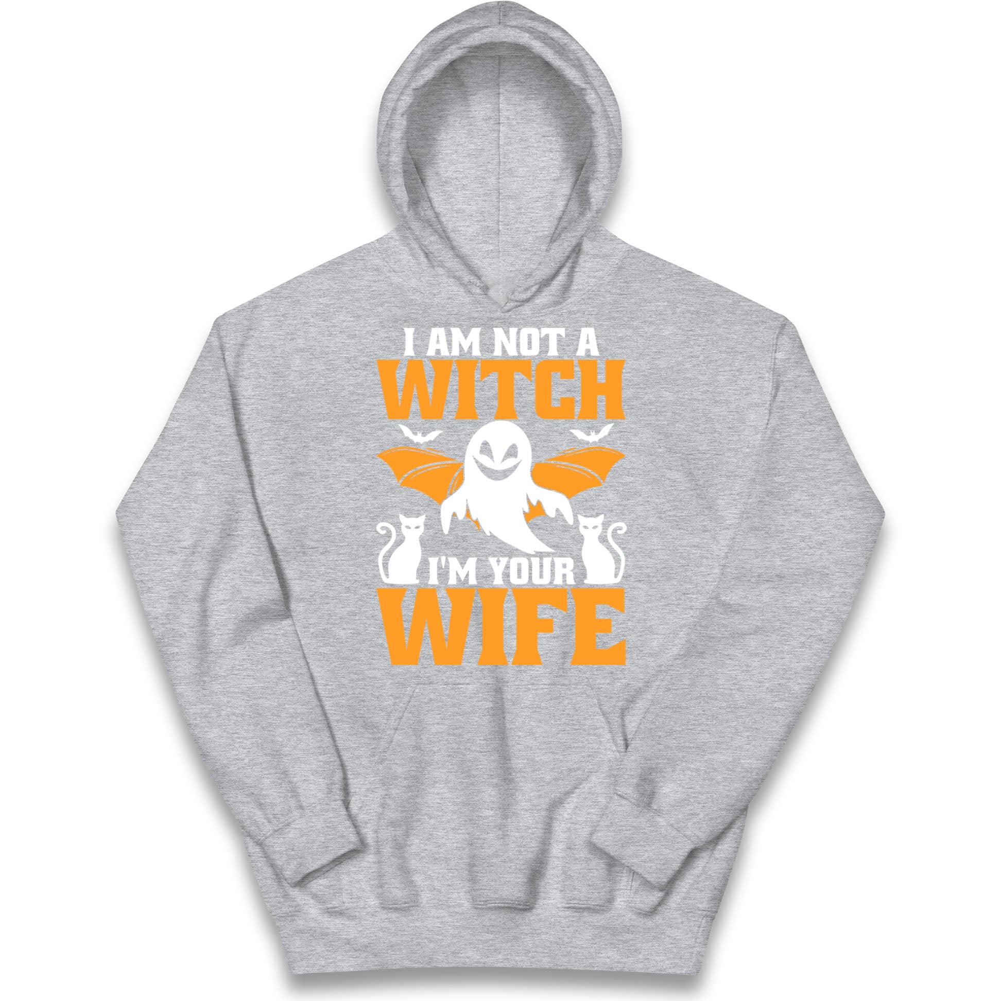 Im Not A Witch Im Your Wife Halloween Hoodie
