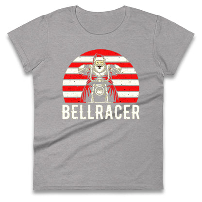 Bell Racer Christmas Womens t shirt