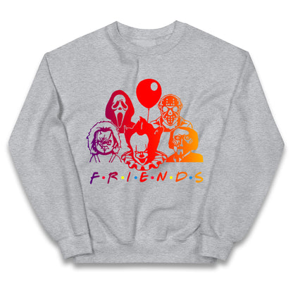 Super Villains Friends Halloween Kids Jumper