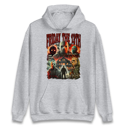 Jason voorhees Friday The 13th horror Halloween Bootleg Unisex Hoodie