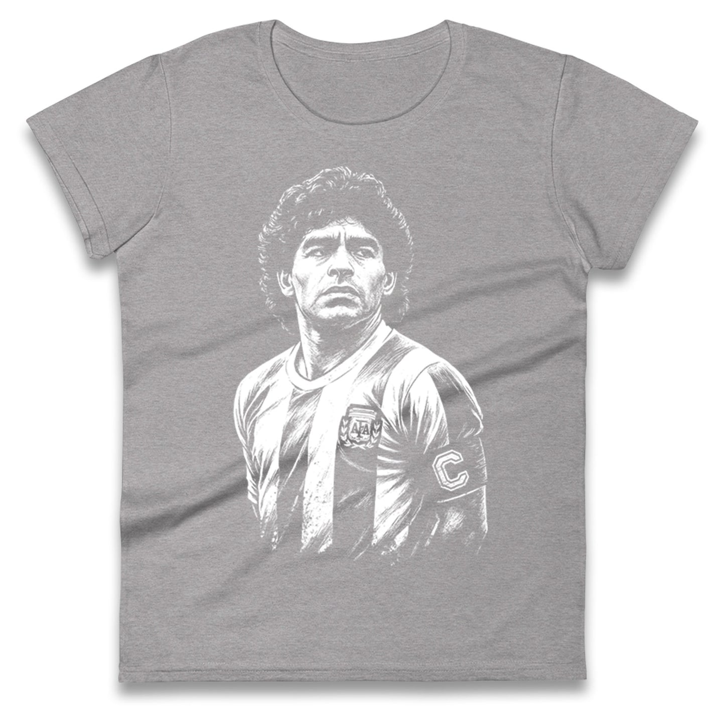 Maradona Argentina Ladies T Shirt