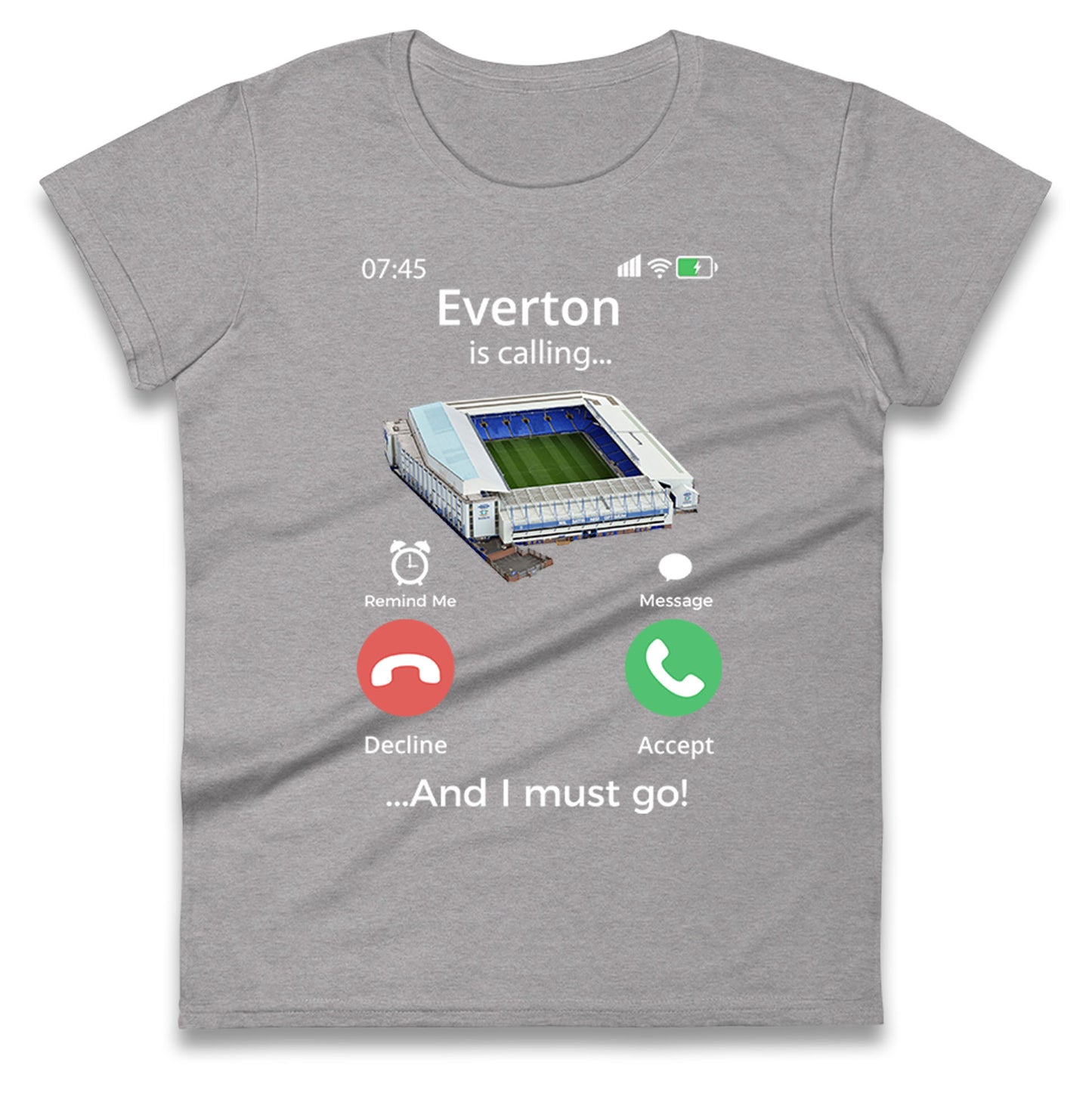everton women’s t shirt