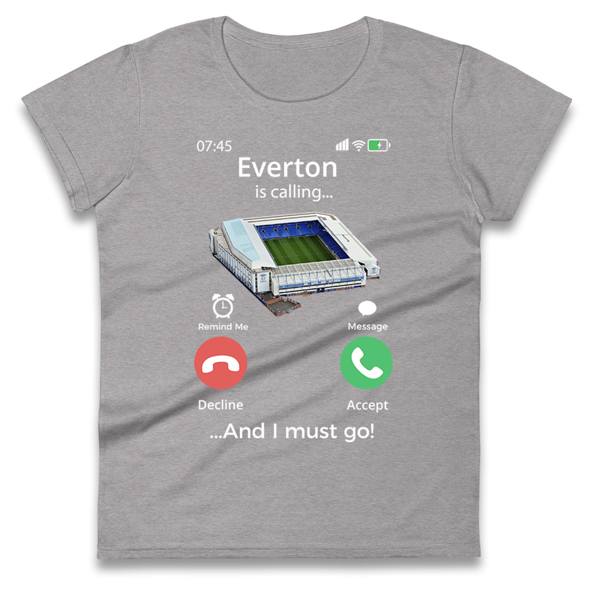 everton women’s t shirt