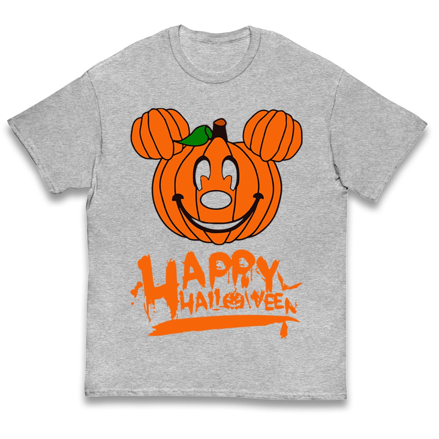 Mickey Mouse Pumpkin Happy Halloween Kids T Shirt