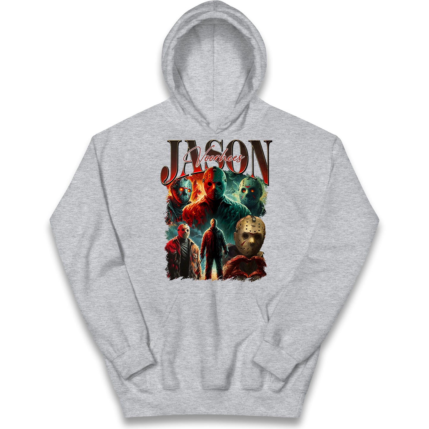 Jason voorhees Bootleg Halloween Kids Hoodie