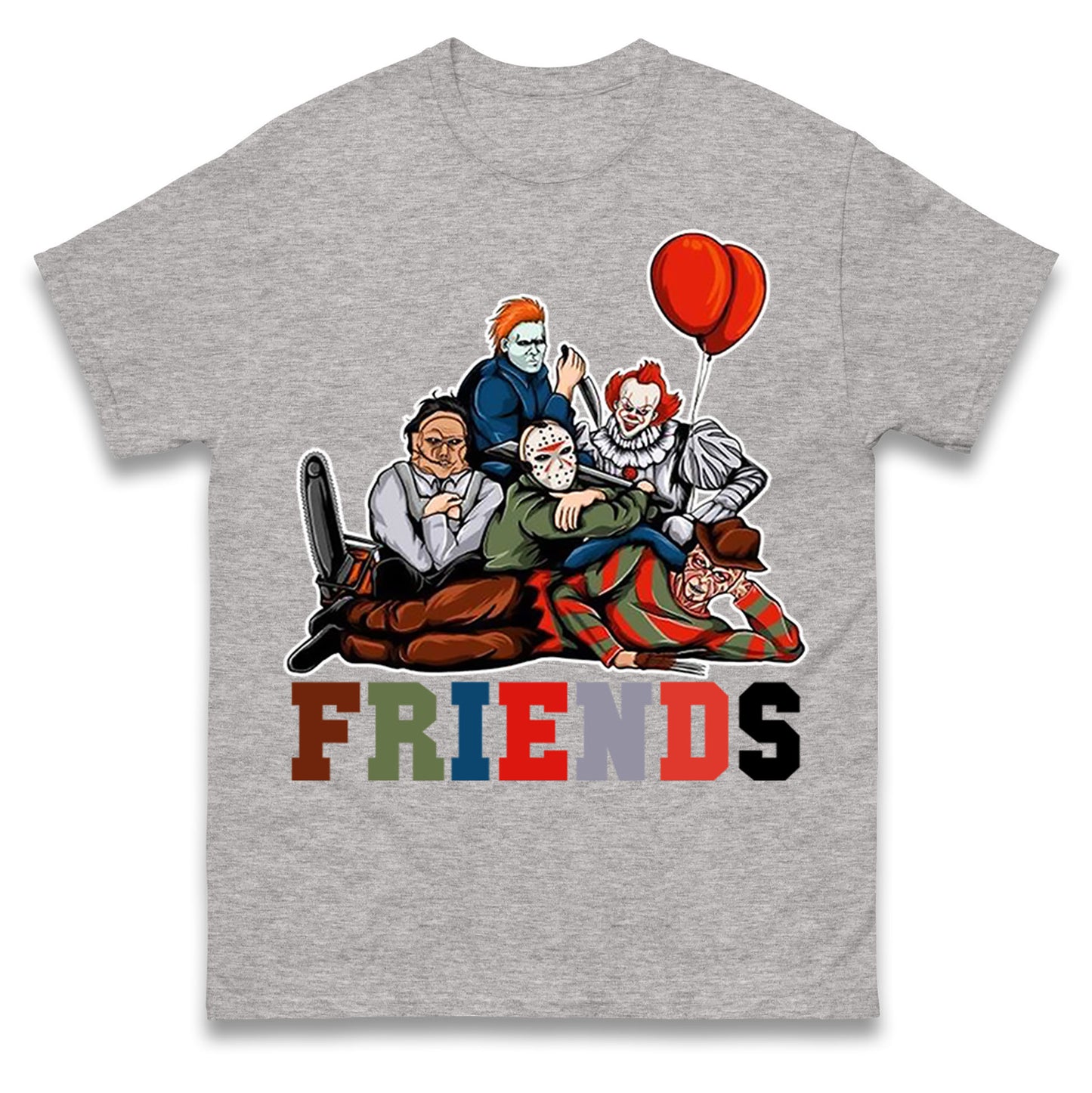 Horror Vintage Characters Friends t shirts
