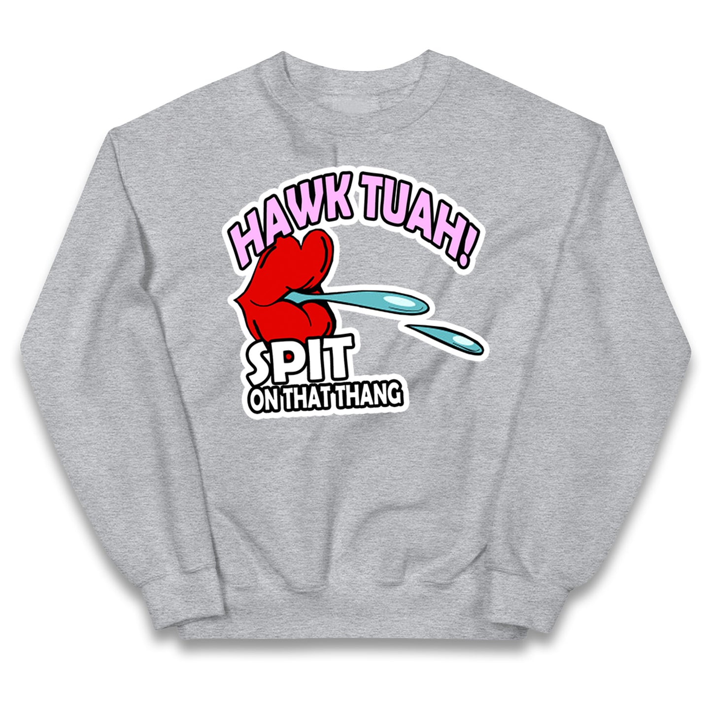 Hawk Tuah Spit on That Thang Kids Jumper