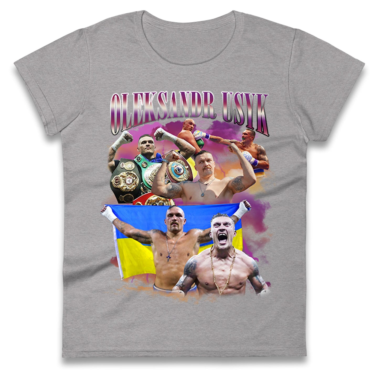 Oleksandr Usyk Ladies T Shirt UK