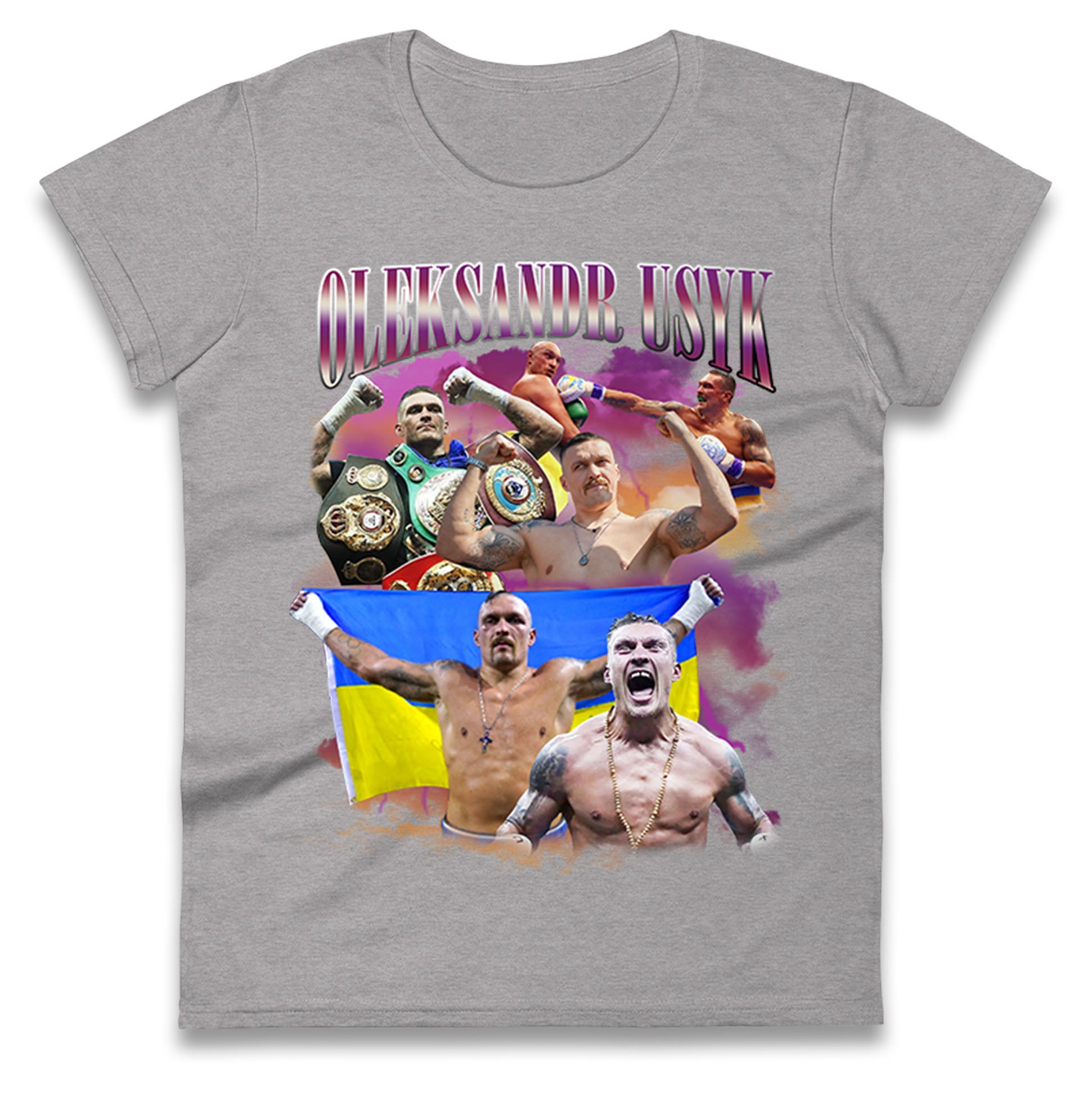 Oleksandr Usyk Ladies T Shirt UK