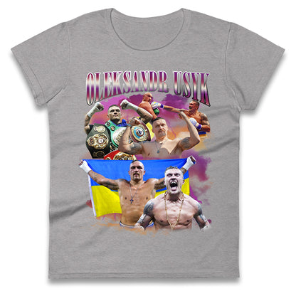 Oleksandr Usyk Ladies T Shirt UK