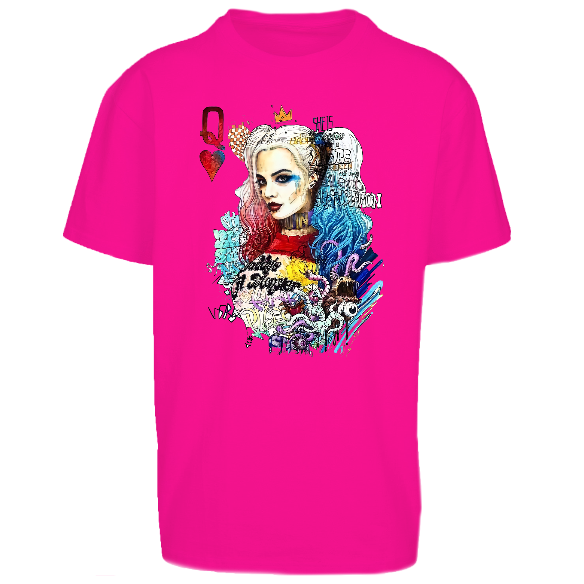 Harley Quinn Oversized T Shirt
