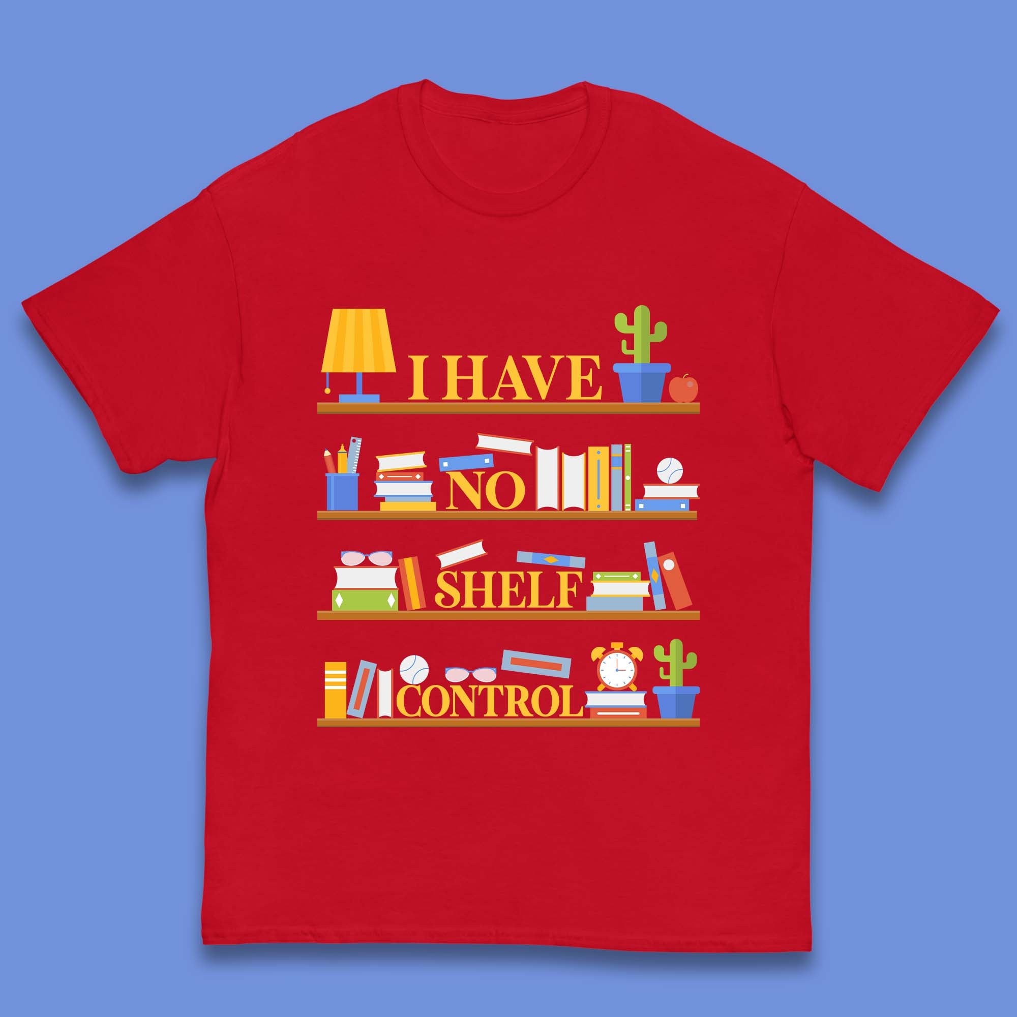 Books Shelf Kids T-Shirt