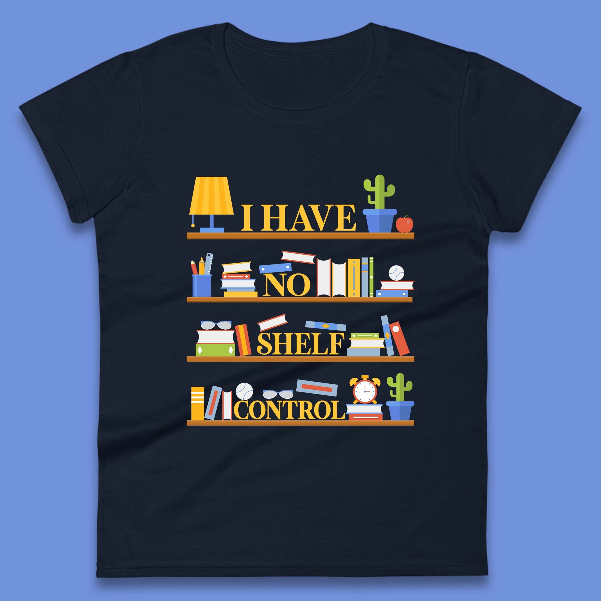 Books Shelf Women's T-Shirt