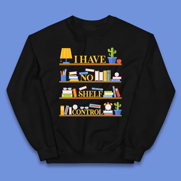 Books Shelf Kids Sweatshirt