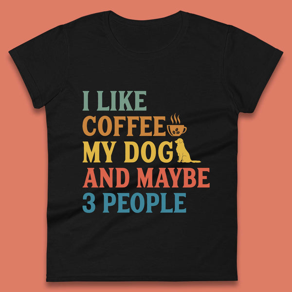 Dog and Coffee Women's T-Shirt
