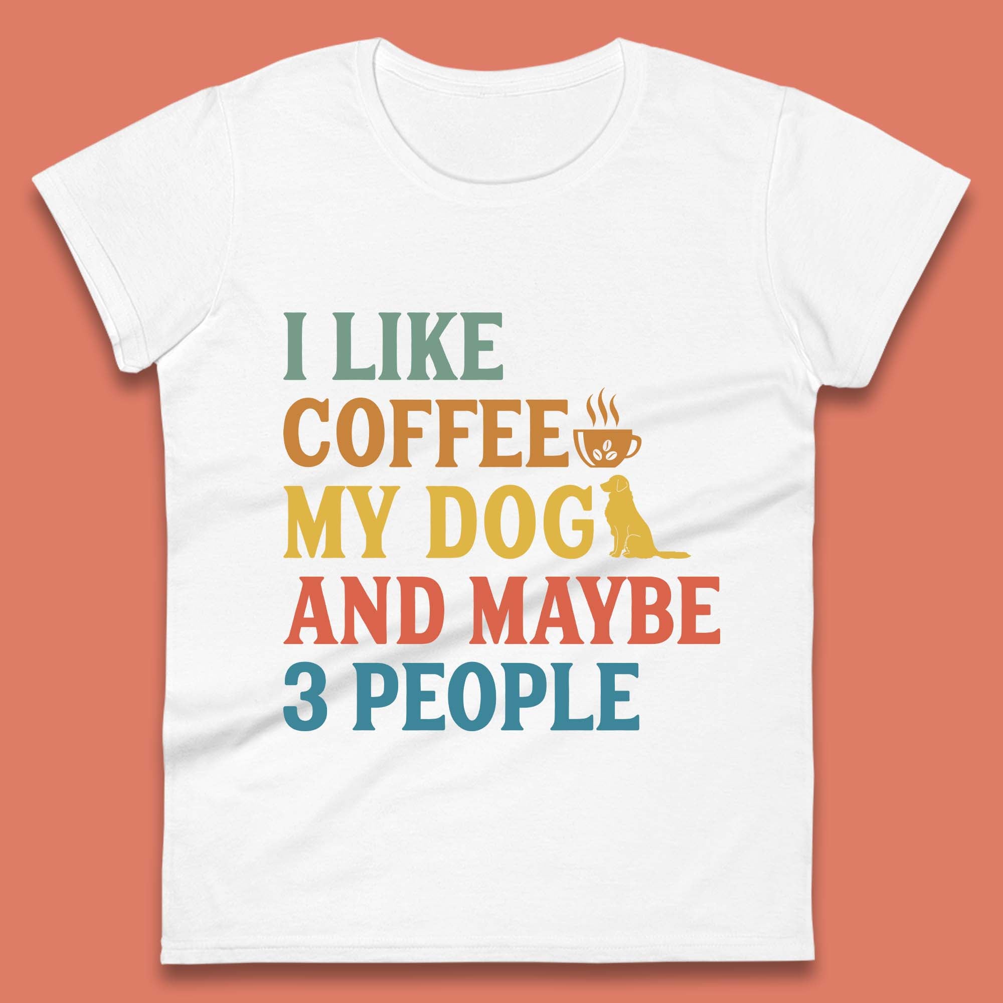 Dog and Coffee Women's T-Shirt