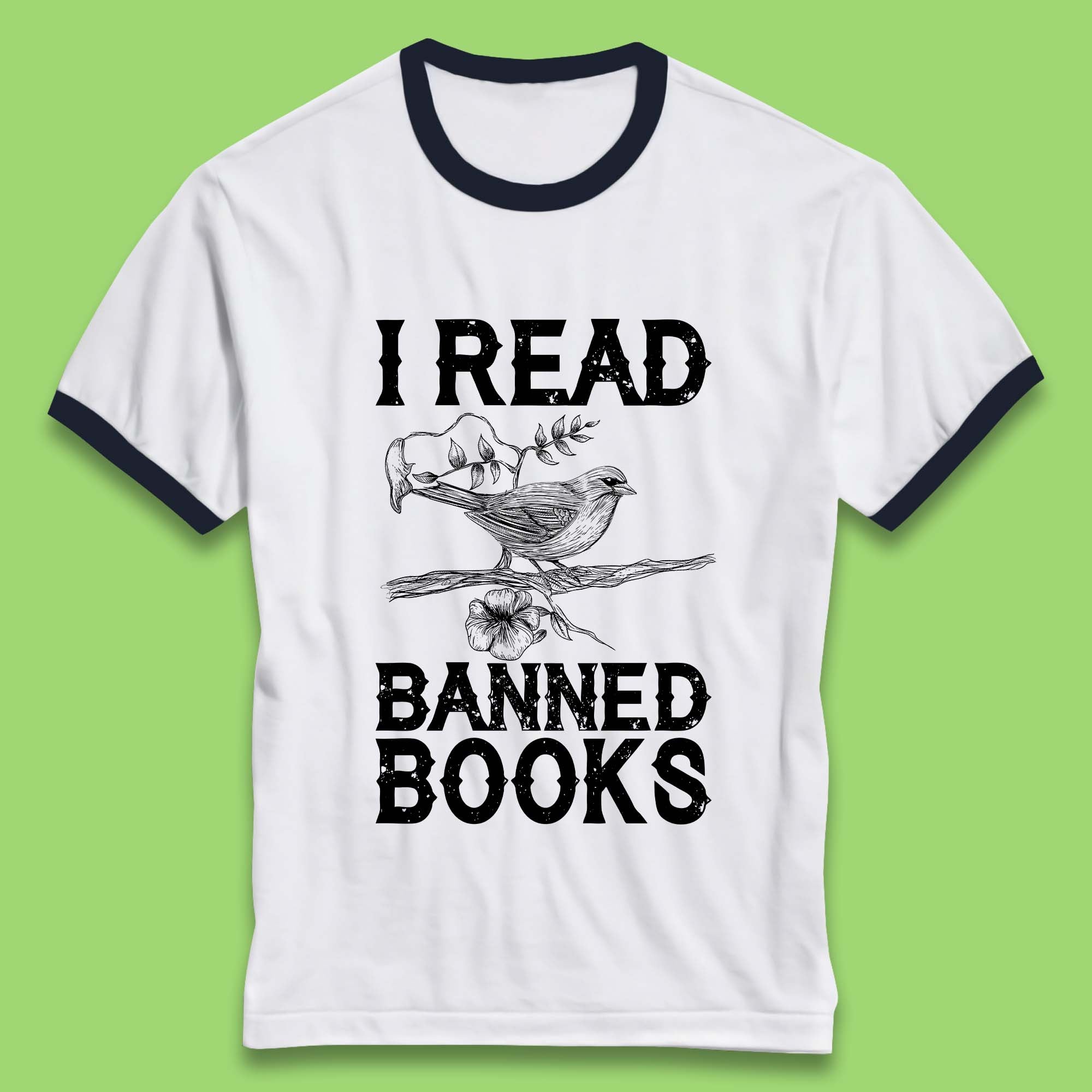 Read Banned Books Ringer T-Shirt