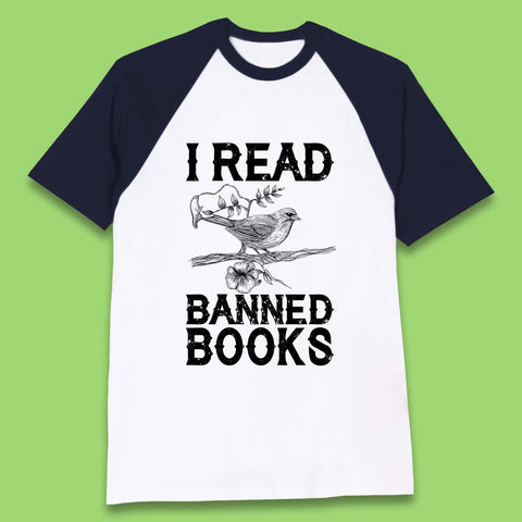 Read Banned Books Baseball T-Shirt